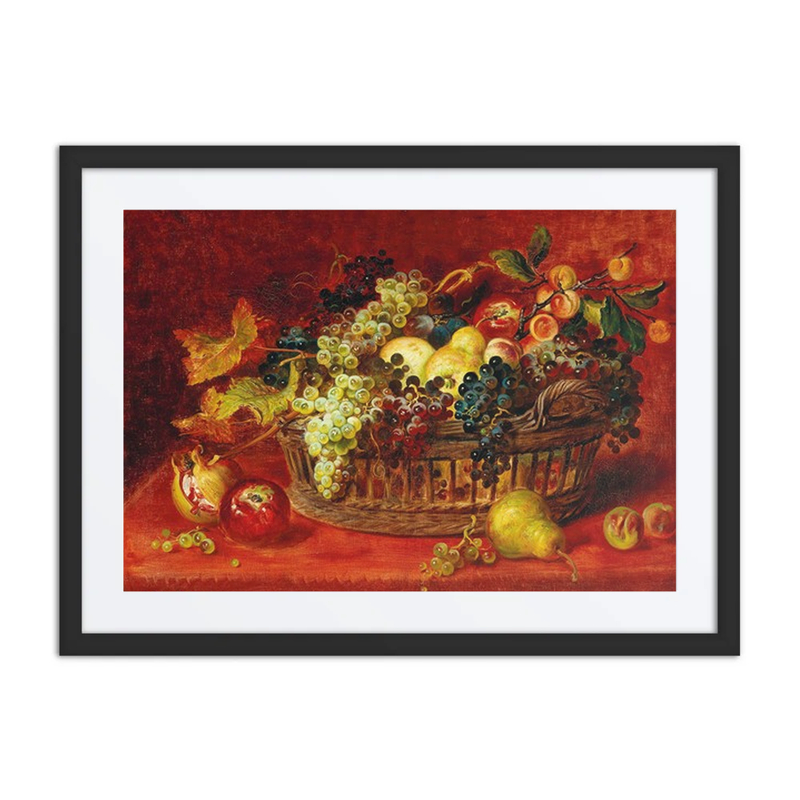 Still Life with Basket of Fruit