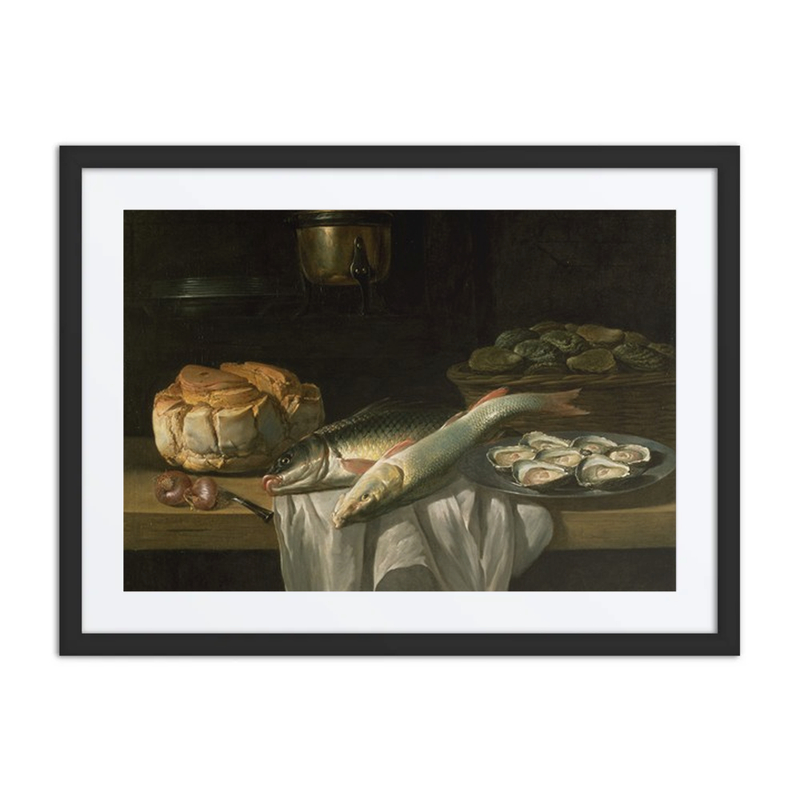 Still Life with Carp and Pike