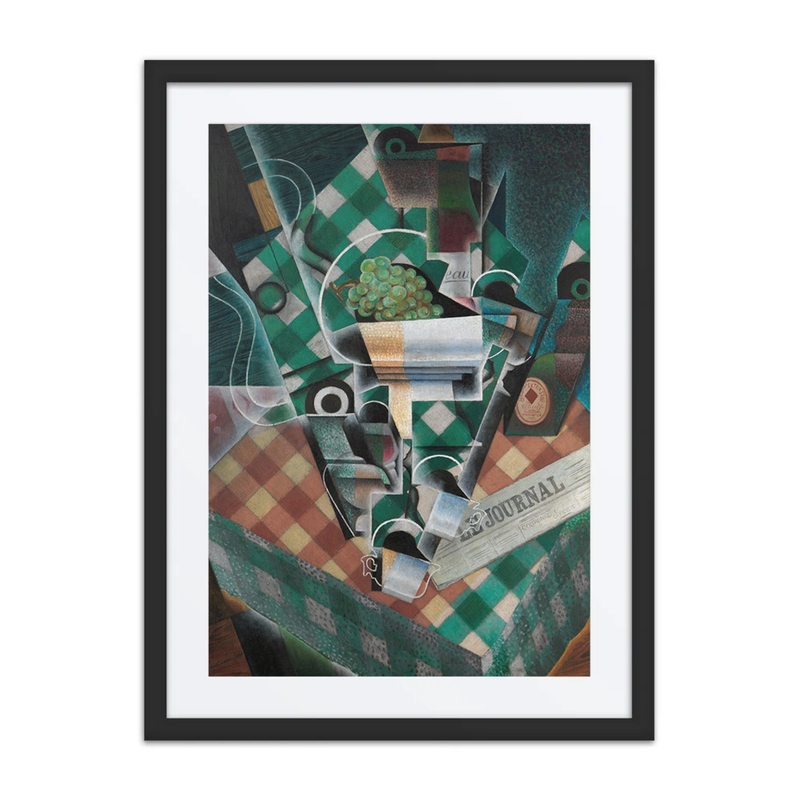 Still Life with Checked Tablecloth