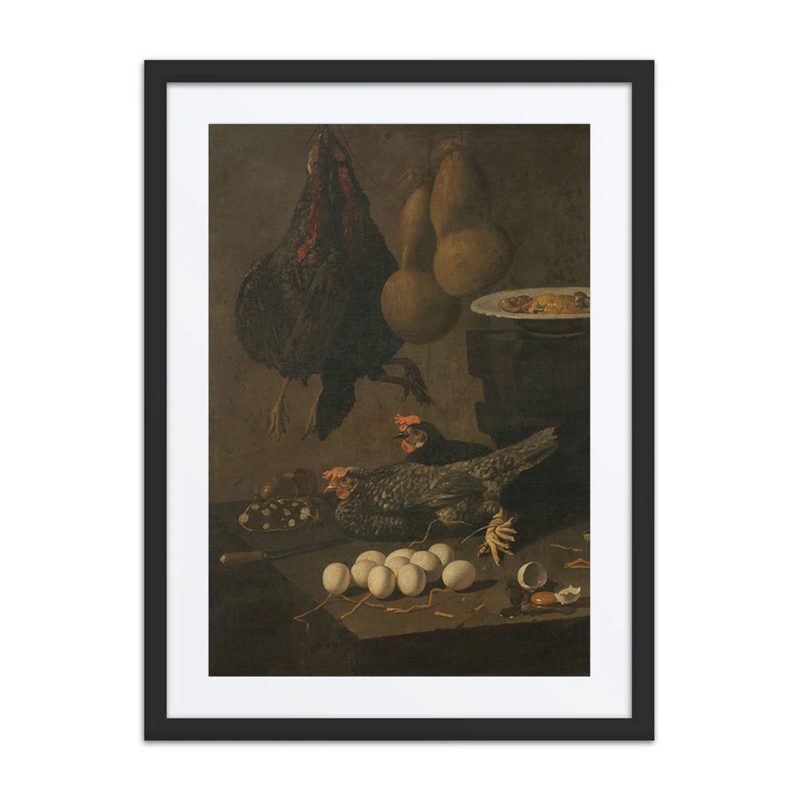 Still Life with Chickens and Eggs