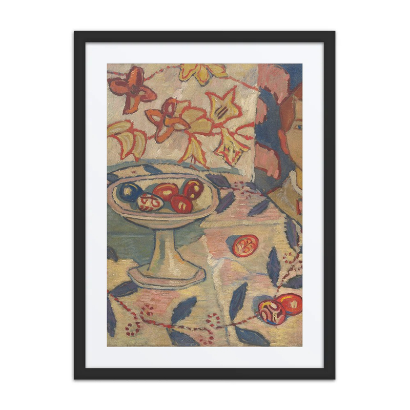 Still Life with Colored Eggs