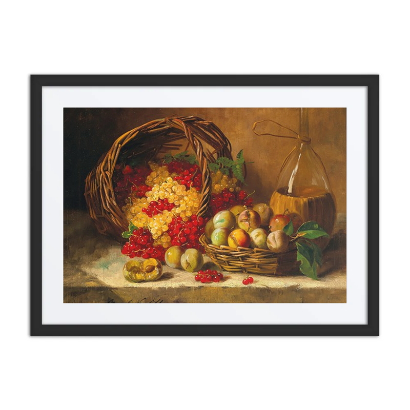 Still Life with Currants and Plums