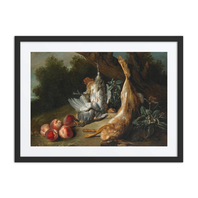 Still Life with Dead Game and Peaches