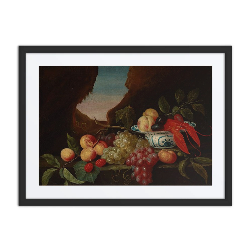 Still Life with Fruits and a Lobster
