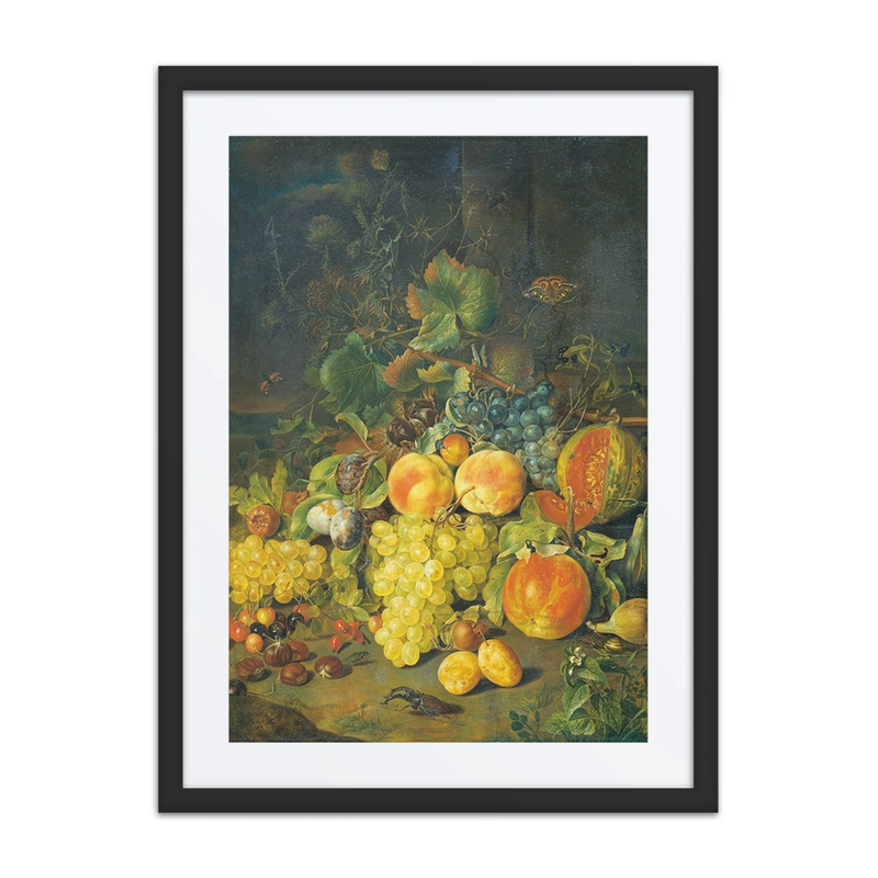 Still Life with Fruits and Insects