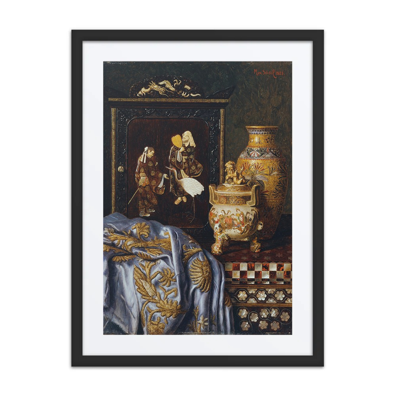 Still Life with Japanese Art Objects