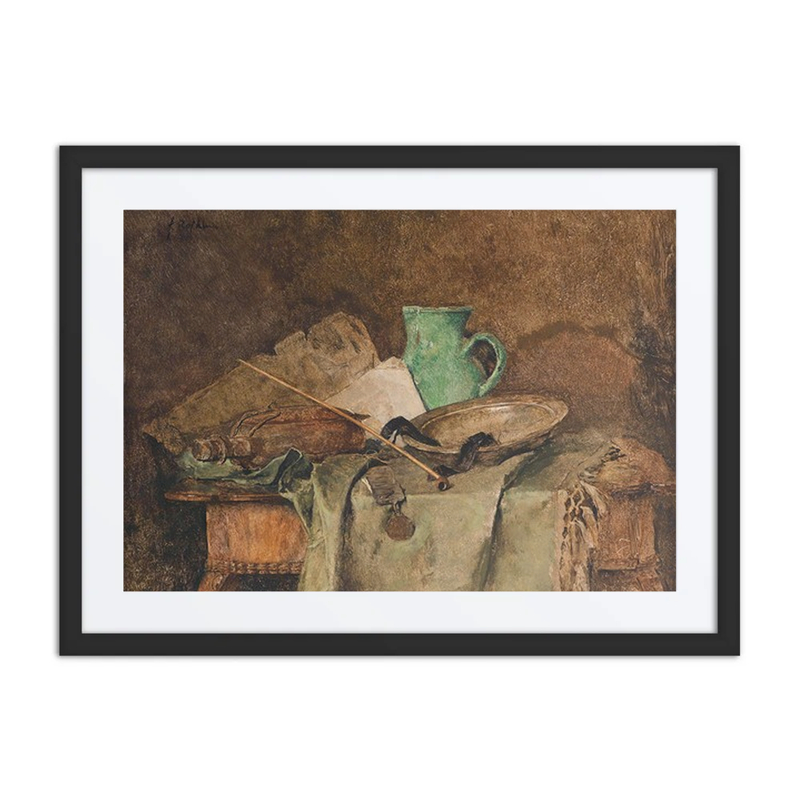 Still Life with Jug and Pipe