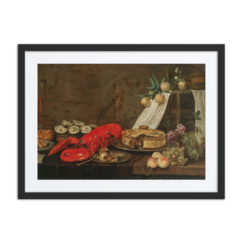 Still Life with Lobster, Oysters, and Fruit