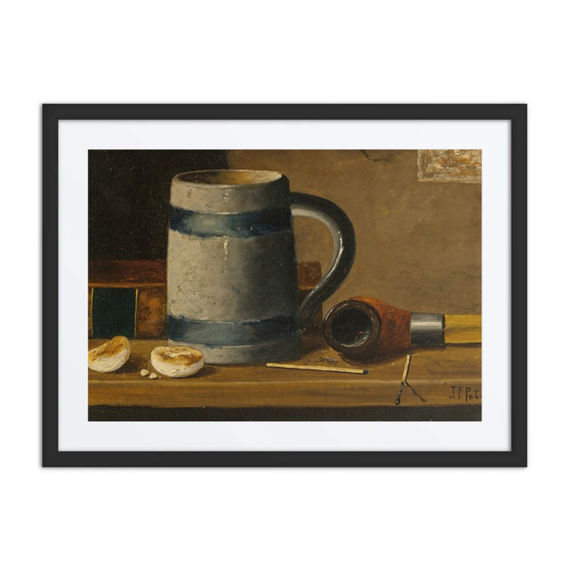 Still Life with Mug and Pipe
