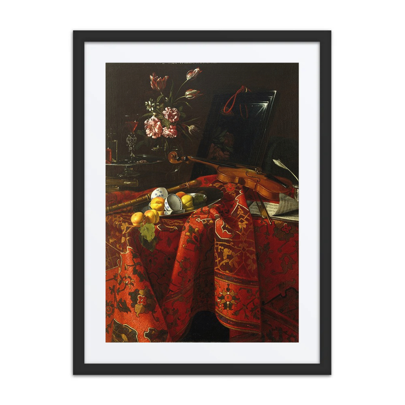 Still Life with Musical Instruments