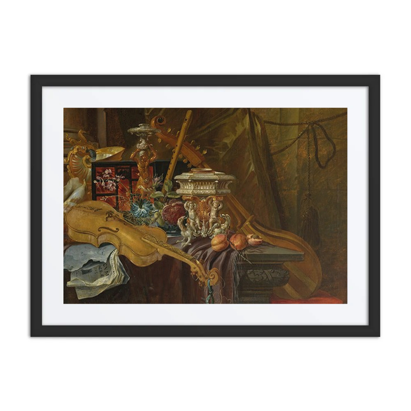 Still Life with Musical Instruments