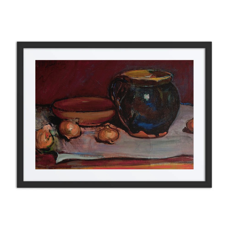 Still Life with Onions