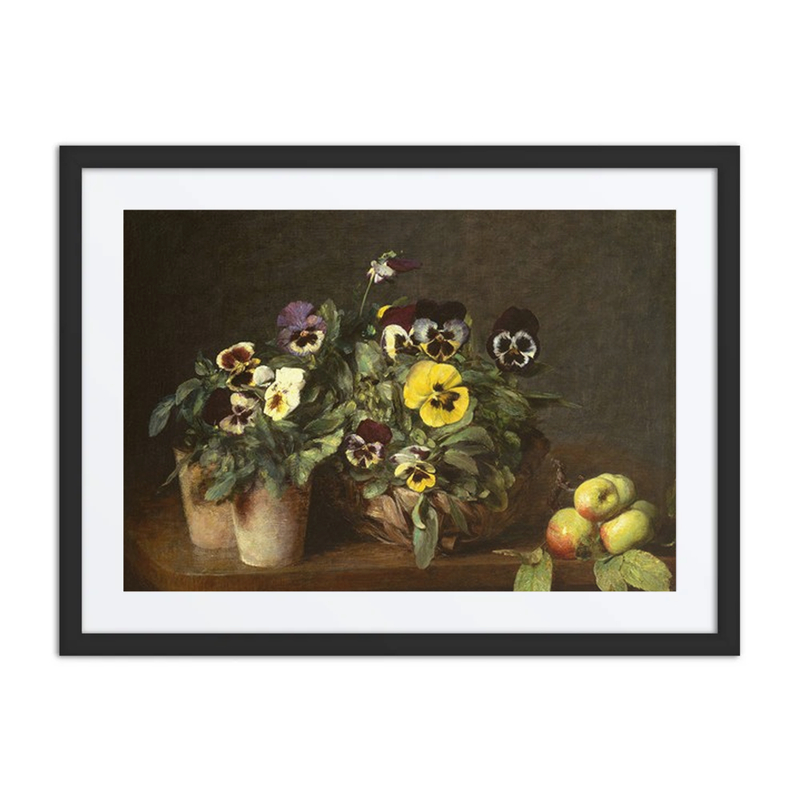 Still Life with Pansies