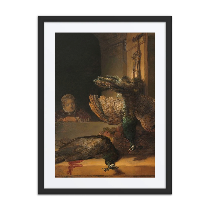 Still Life with Peacocks