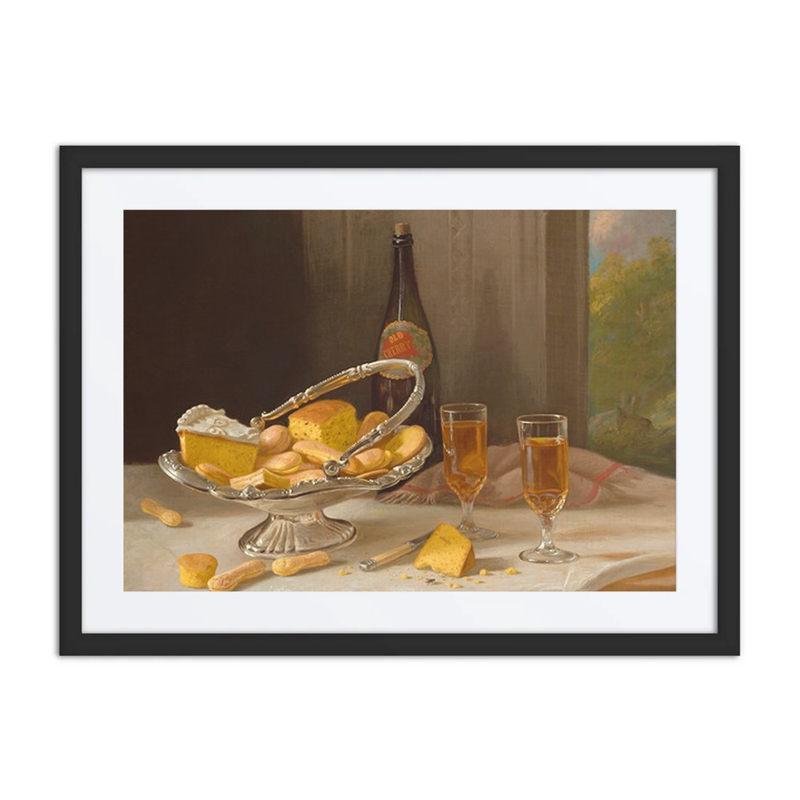 Still Life with Silver Cake Basket