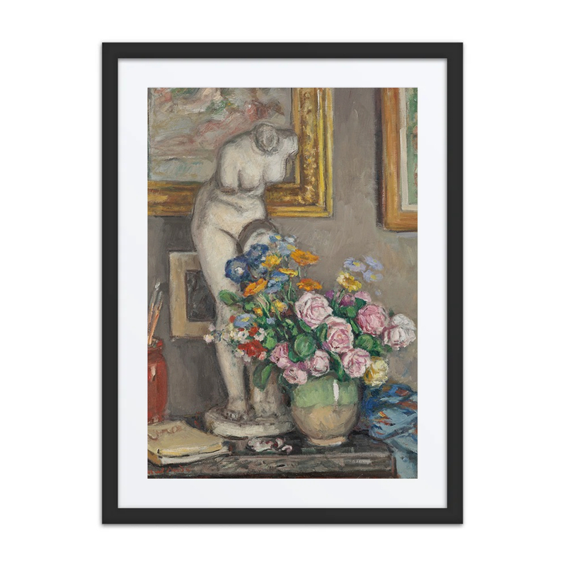 Still Life with Statue