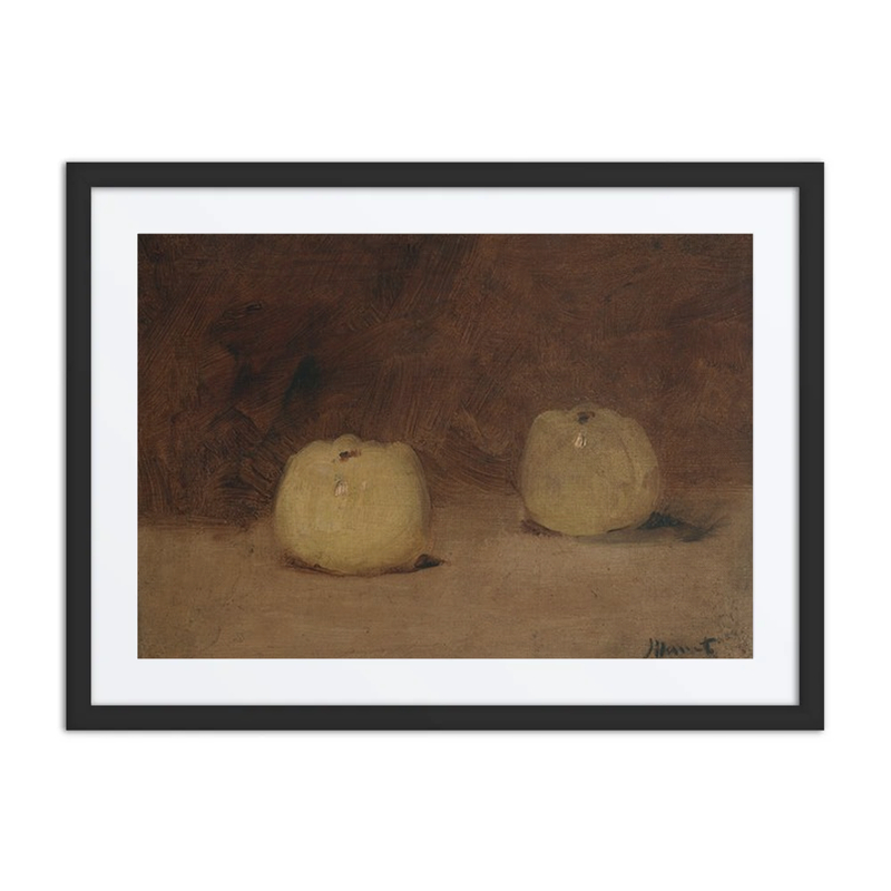 Still Life with Two Apples