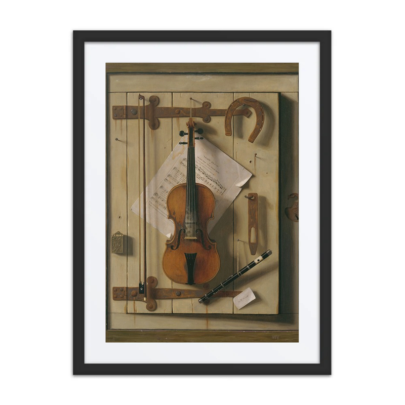 Still Life—Violin and Music