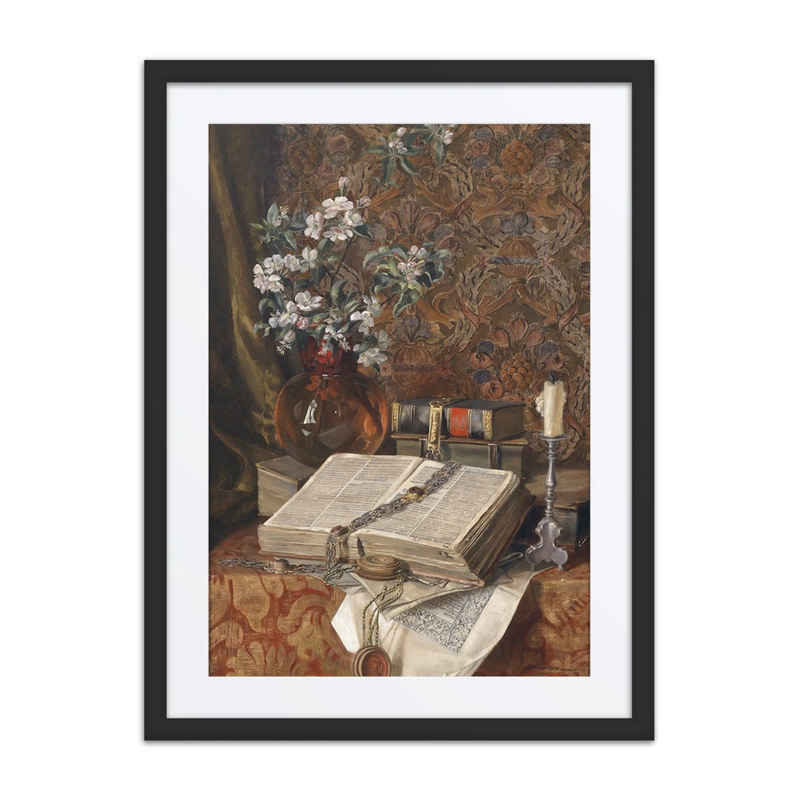 Stillleben Mit Folianten