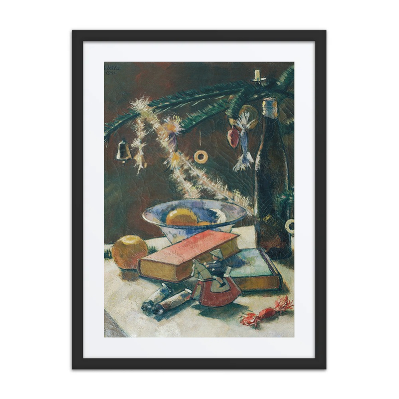 Stillleben Unter Dem Christbaum