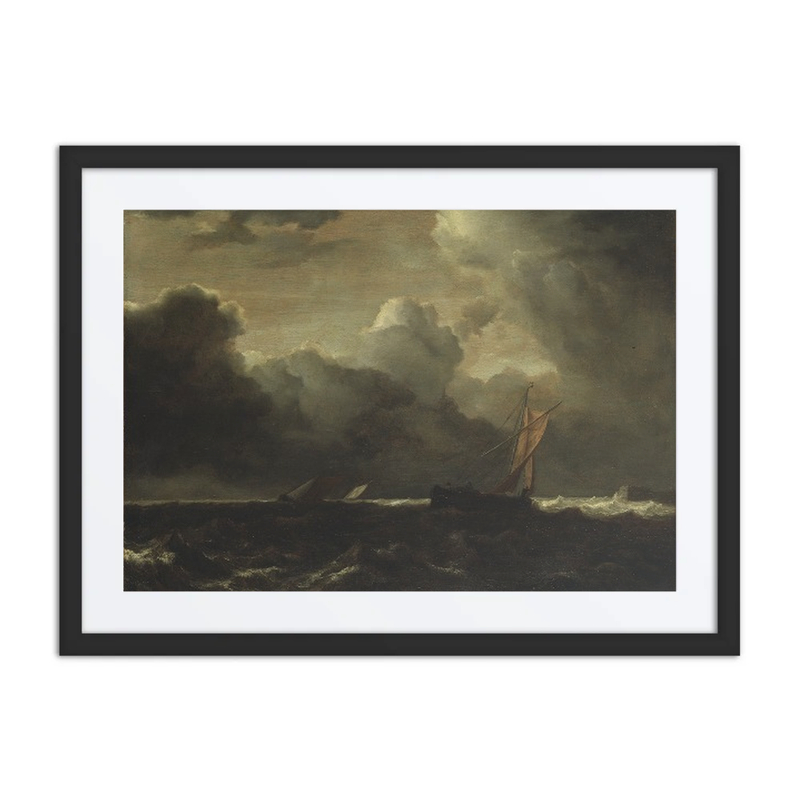 Storm Clouds over the Sea