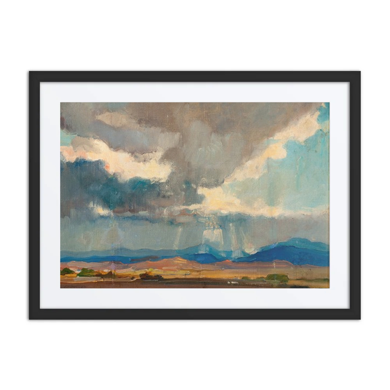 Storm over a Western Landscape