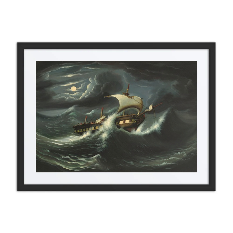 Storm-Tossed Frigate