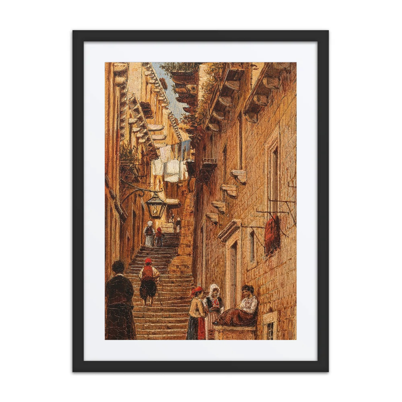 Strasse in Ragusa