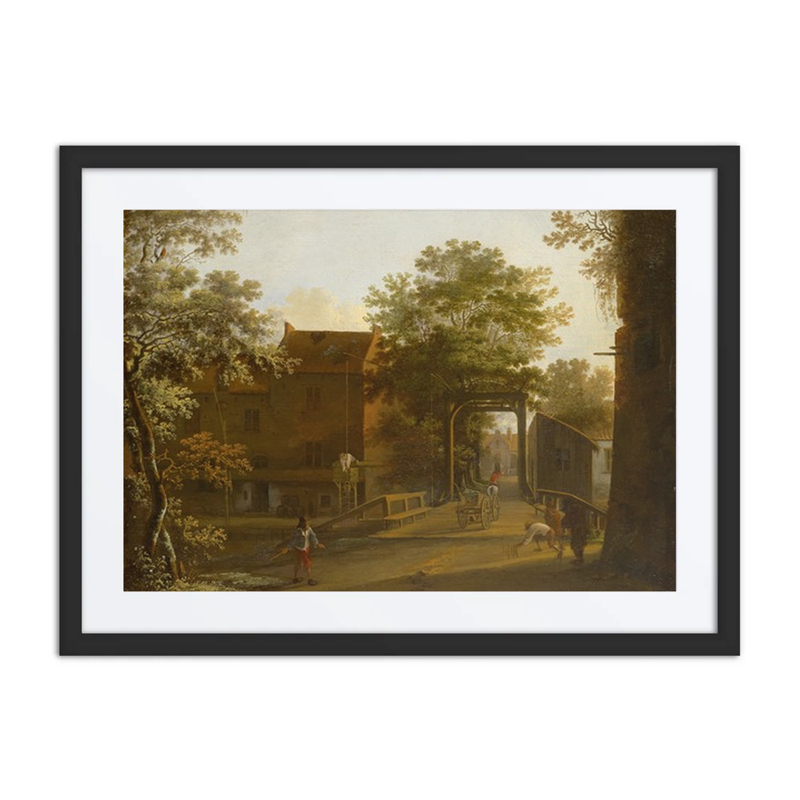 Street with Drawbridge