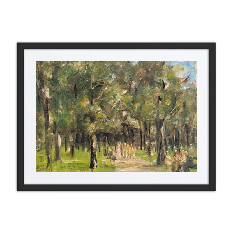 Strollers in the Tiergarten