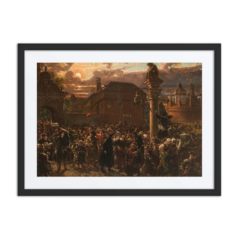 Students Leaving Krakow in 1549