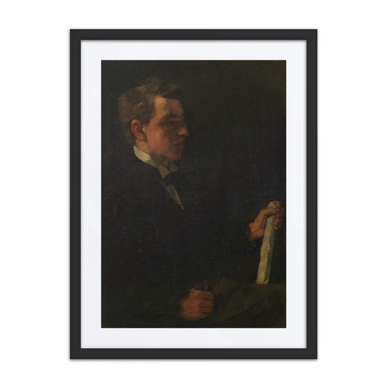 Studiosus Michaelis with Rolled Paper