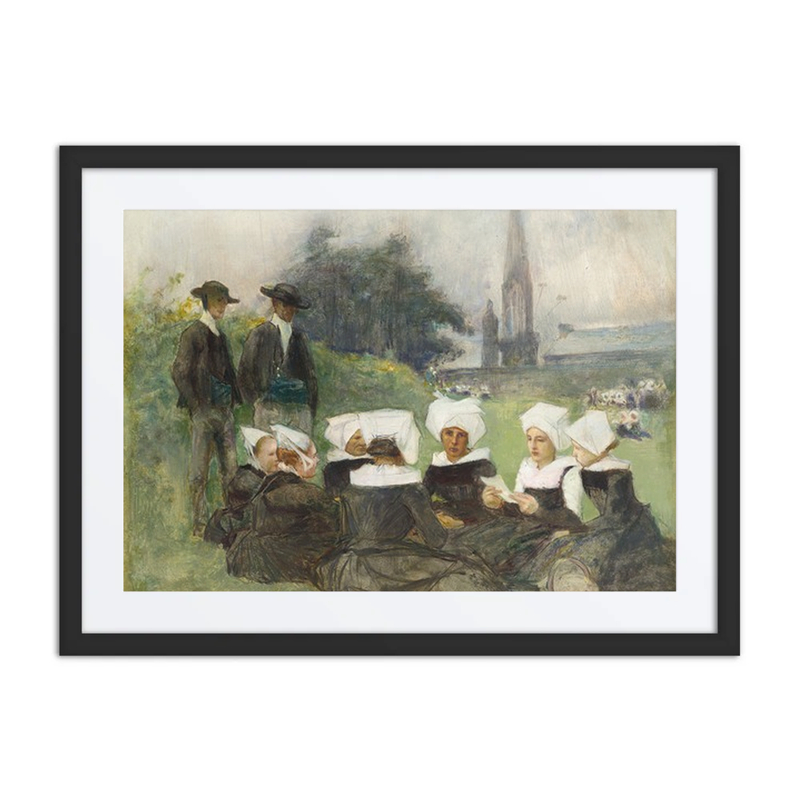 Study for Breton Women at a Pardon