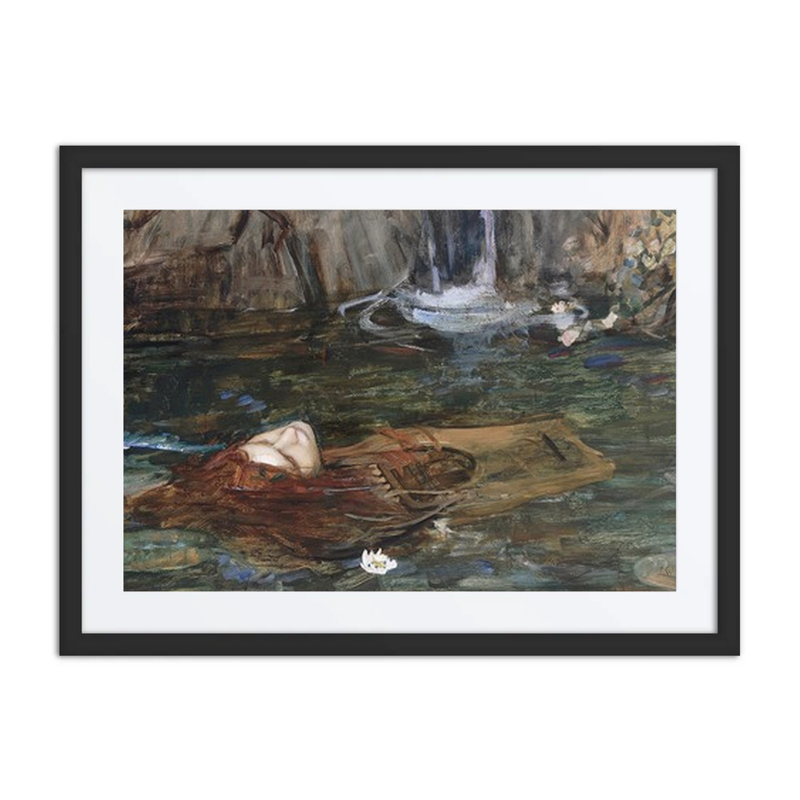 Study for Nymphs Finding the Head of Orpheus