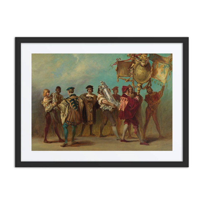 Study for the 1879 Festival Procession – Engravers and Bronze Casters