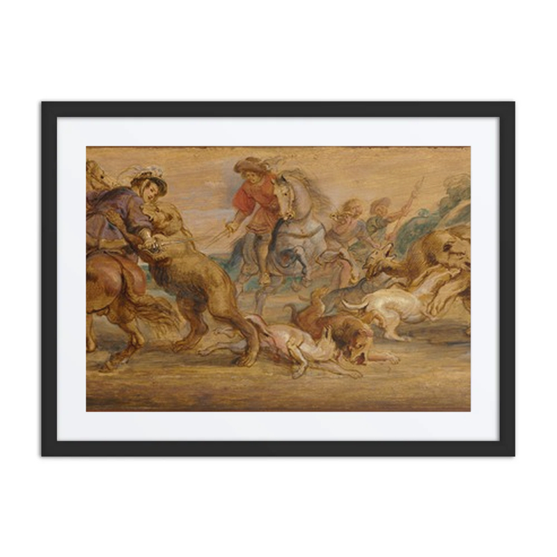 Study for ‘the Bear Hunt’