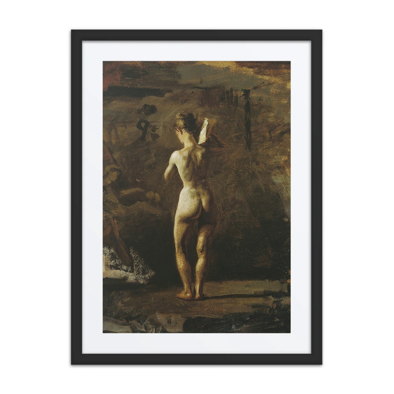 Study for William Rush Carving His Allegorical Figure of the Schuylkill River