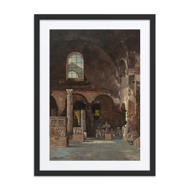 Study from Nature, Stonemason’s Studio, Paris