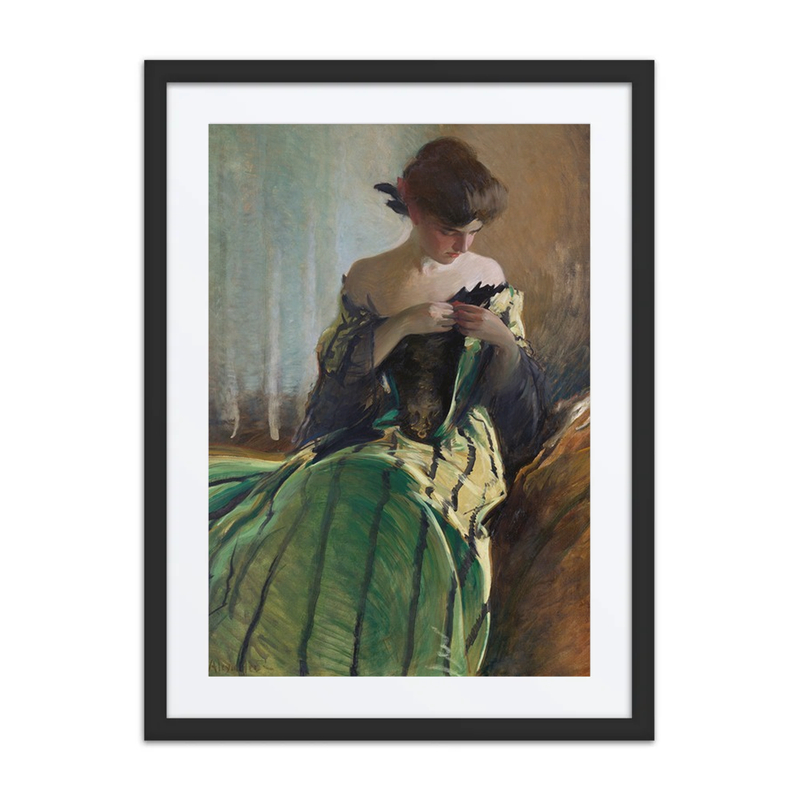 Study in Black and Green