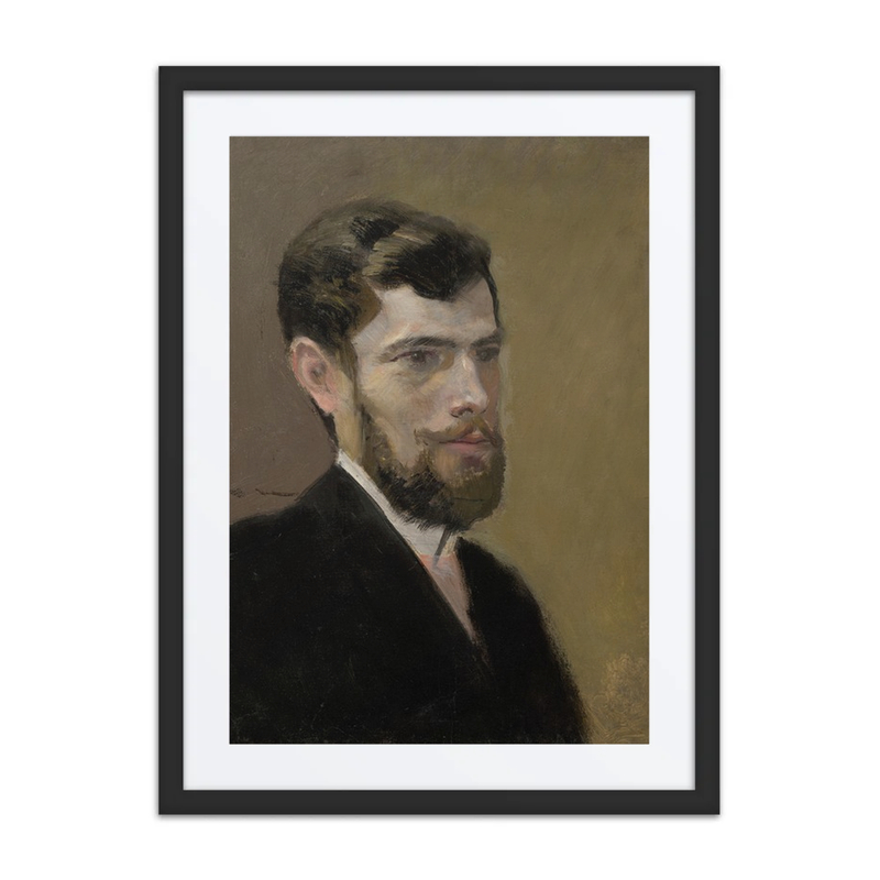 Study of a Bearded Man in a Black Suit