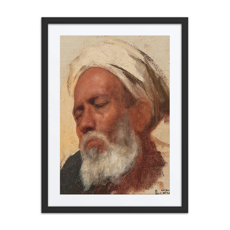 Study of a Head (Market in Cairo)