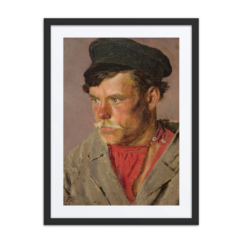 Study of a Peasant man’s Head