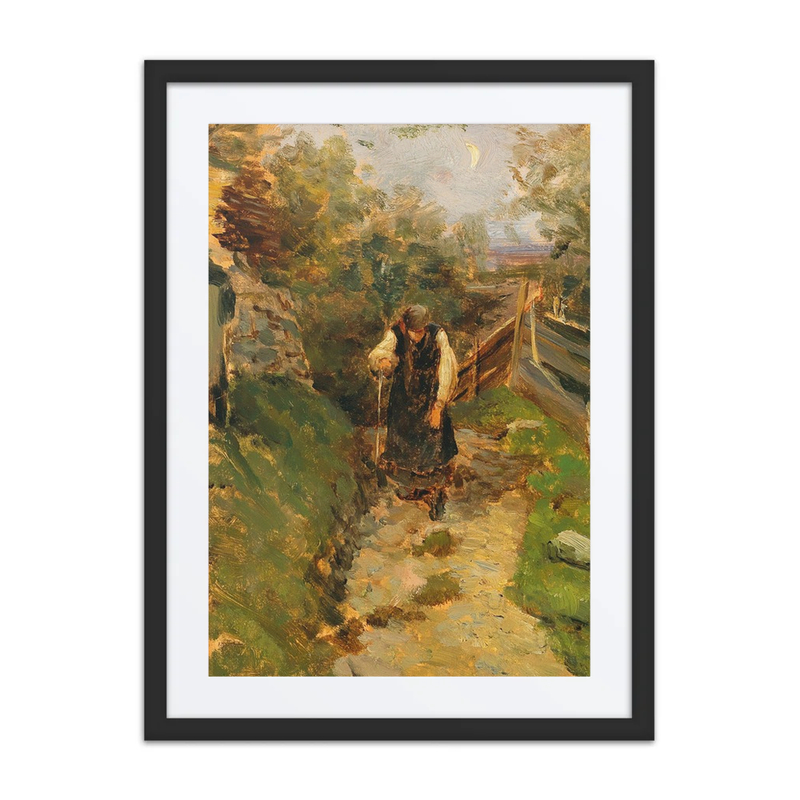 Study of a Peasant Woman Returning Home