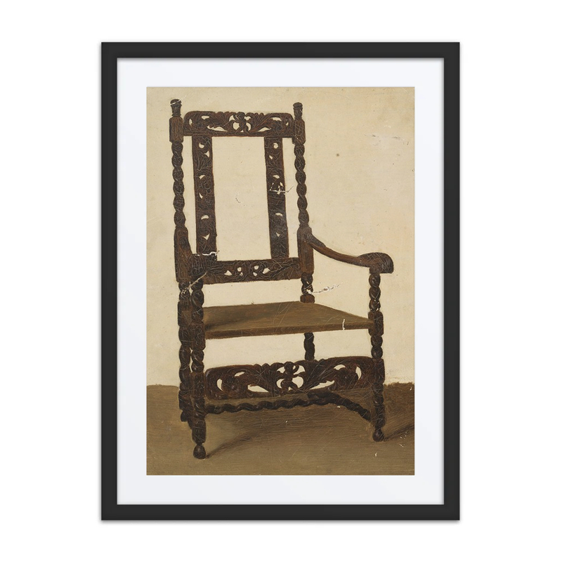 Study of a Renaissance Armchair