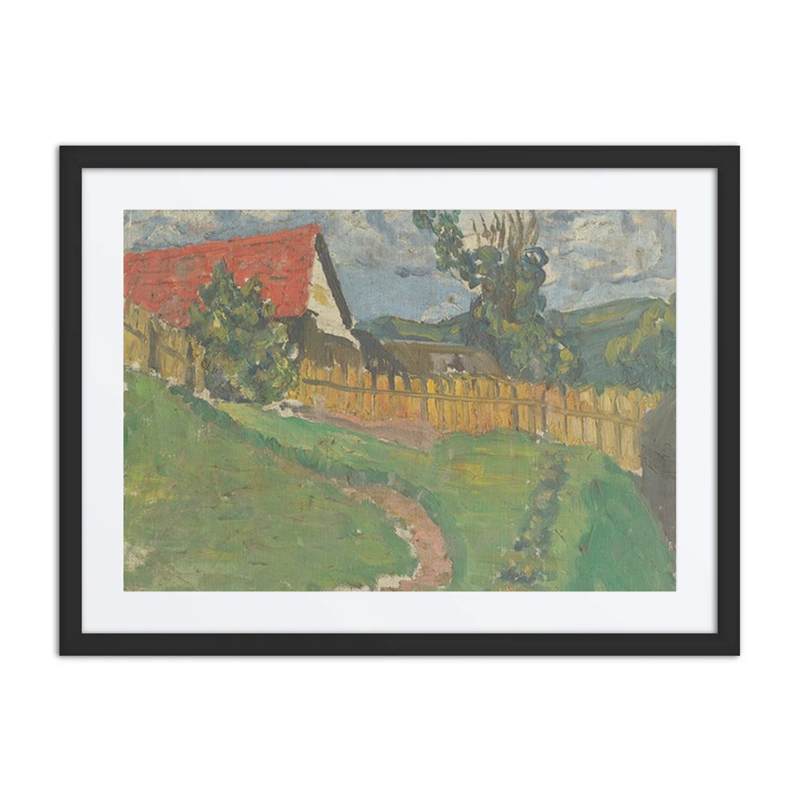 Study of a Rural Landscape with House