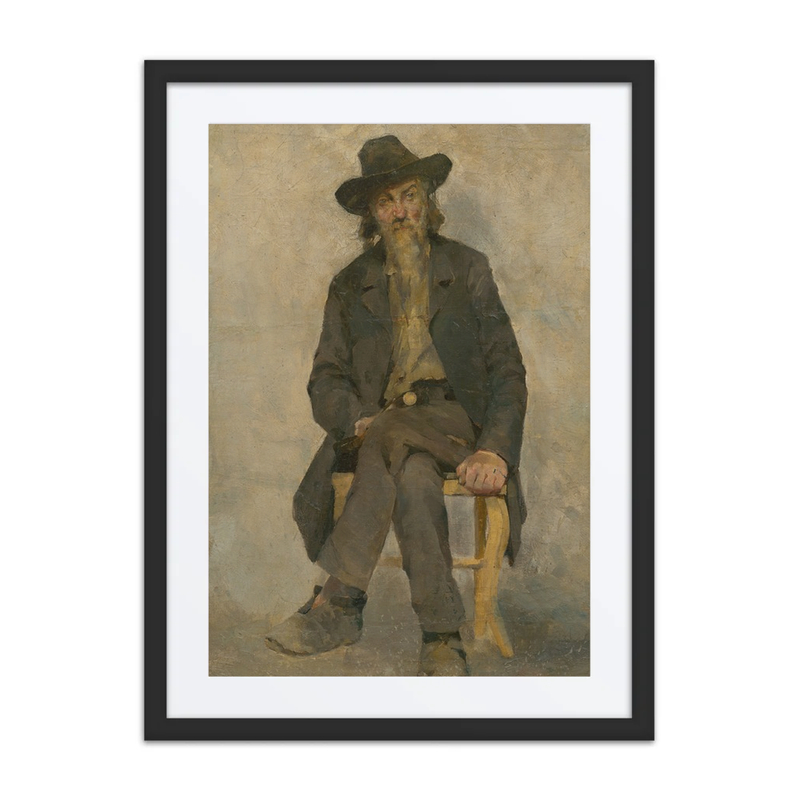 Study of a Seated Old Man