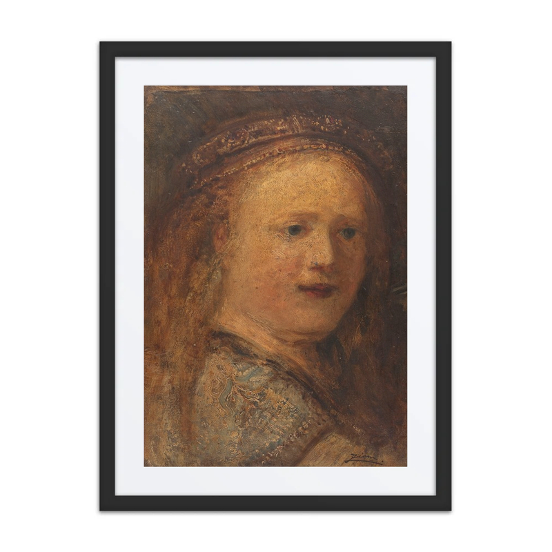 Study of a Woman, After Rembrandt