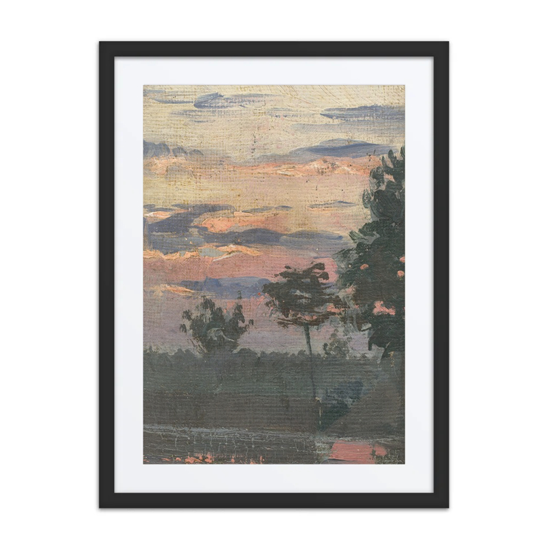 Study of an Evening Landscape