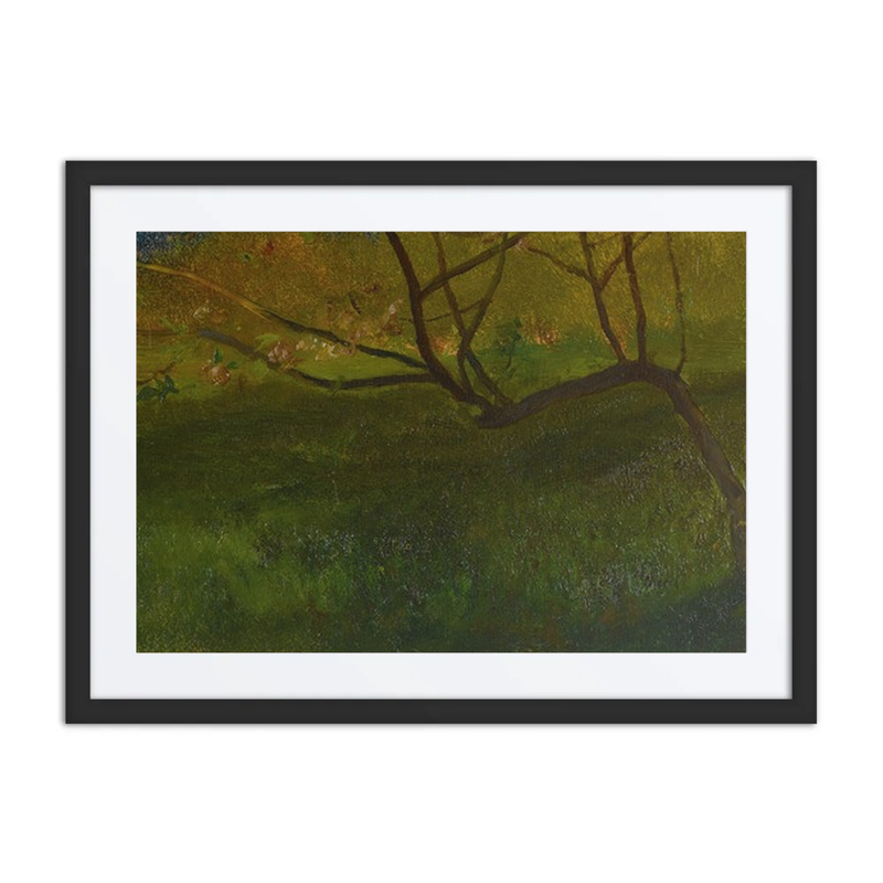 Study of Apple Tree. Spring