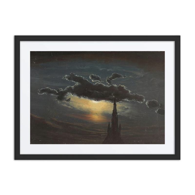 Study of Clouds in Moonlight